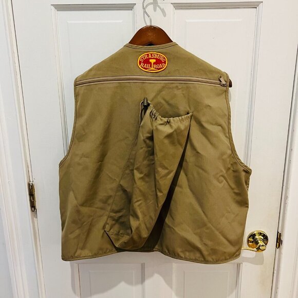 Vintage 90's Made In Korea Columbia Fishing Vest PFG Size XL - Picture 15 of 16